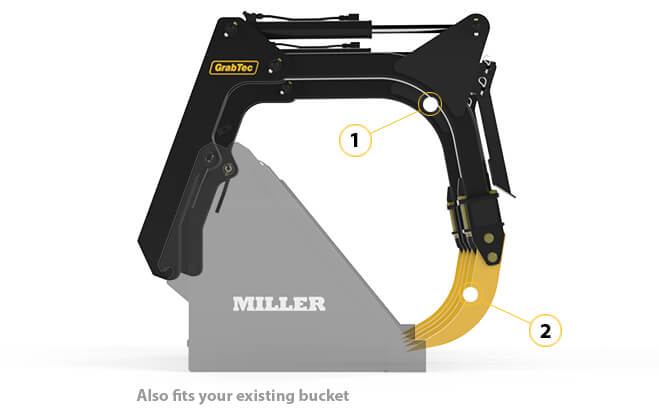 GrabTec, Model GA Maximize bucket